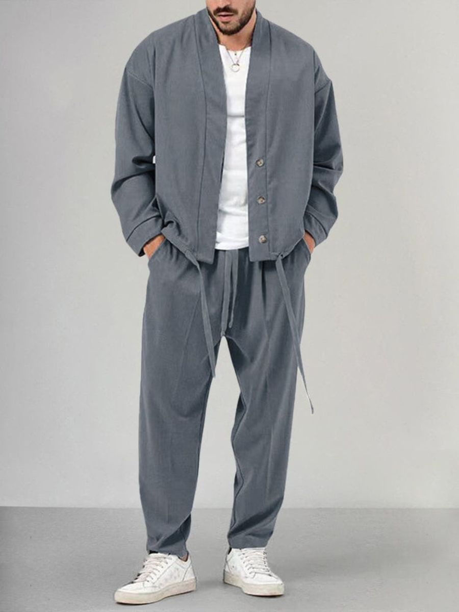 Casual Kimono Co-ord Set | Relaxed Fit & East-Influence | Zen Streetwear