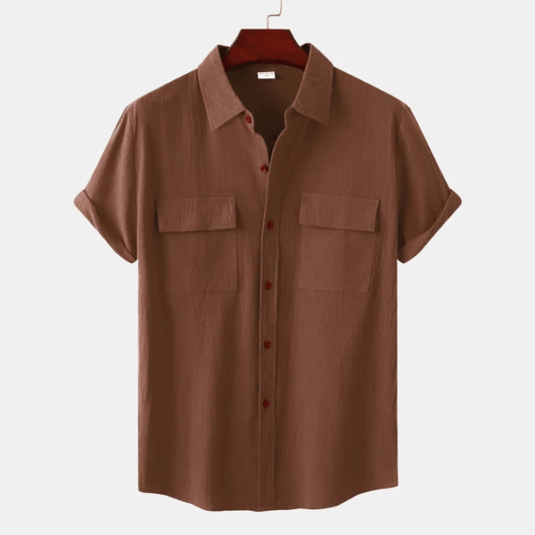 Basic Short Sleeve Shirt for Men | Casual Classic | Effortless Summer Staple