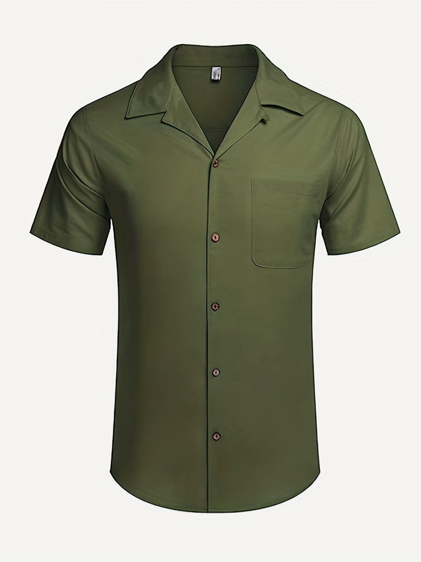 Men’s Camp Collar Shirt | Resort Style | Summer Casual Chic