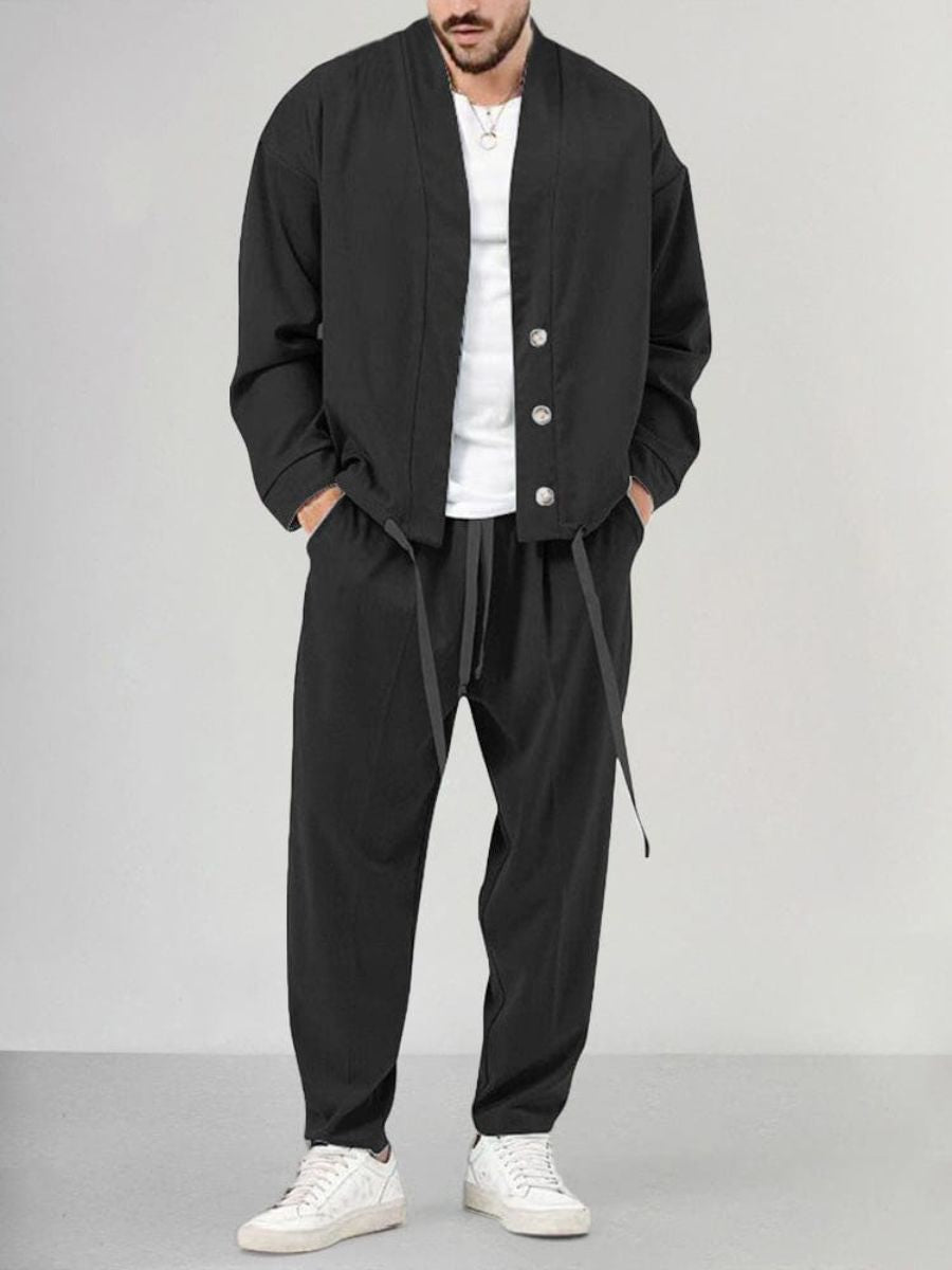 Casual Kimono Co-ord Set | Relaxed Fit & East-Influence | Zen Streetwear