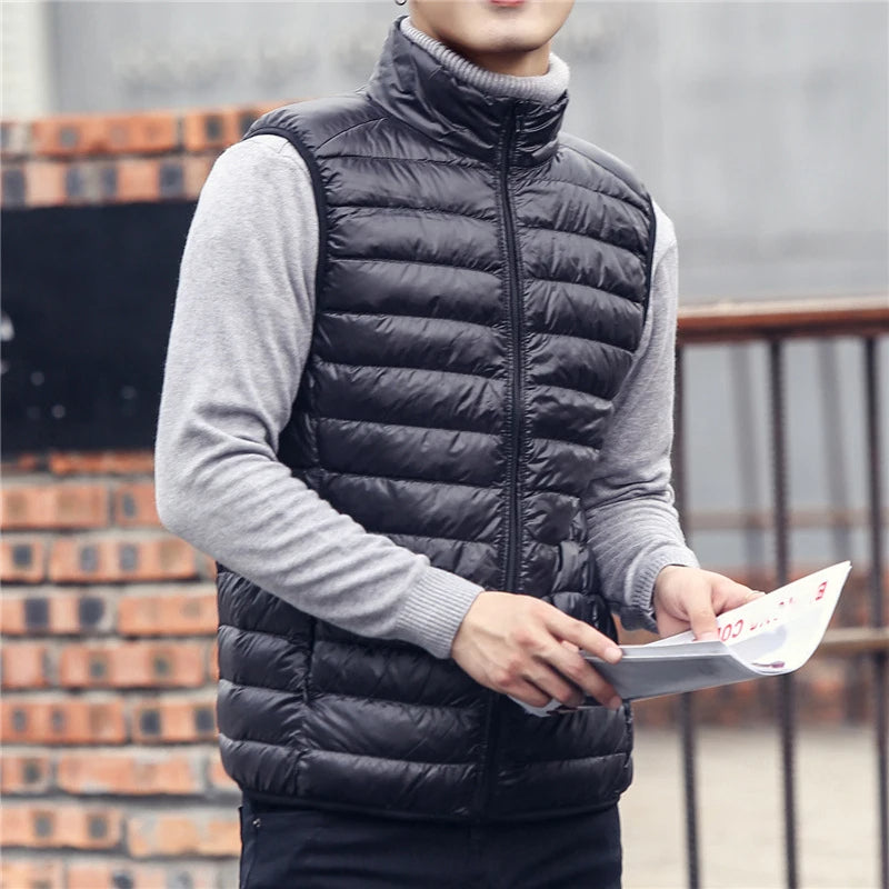 Padded Vest for Men | Ultralight & Warm | Outdoor Casual Layer
