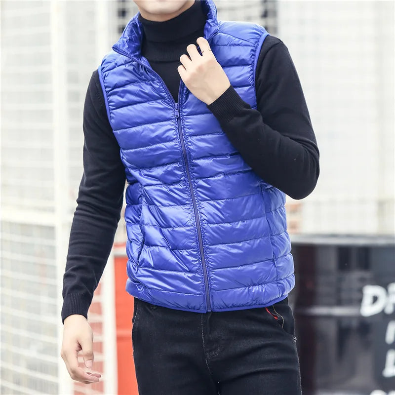 Padded Vest for Men | Ultralight & Warm | Outdoor Casual Layer