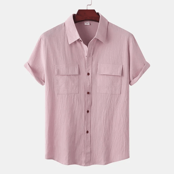 Basic Short Sleeve Shirt for Men | Casual Classic | Effortless Summer Staple