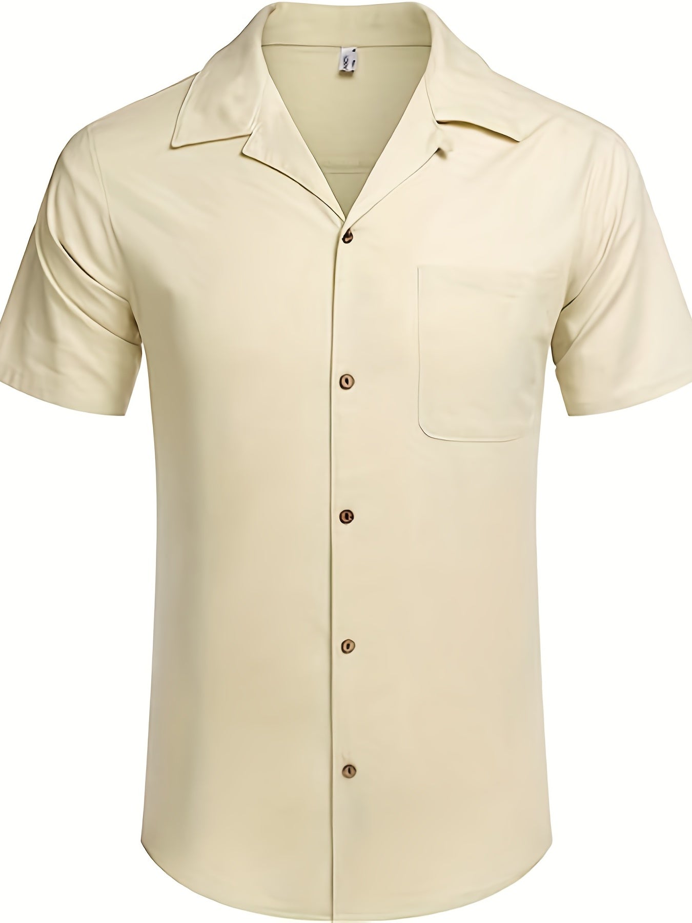 Men’s Camp Collar Shirt | Resort Style | Summer Casual Chic