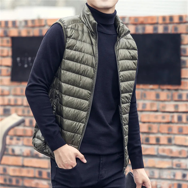 Padded Vest for Men | Ultralight & Warm | Outdoor Casual Layer