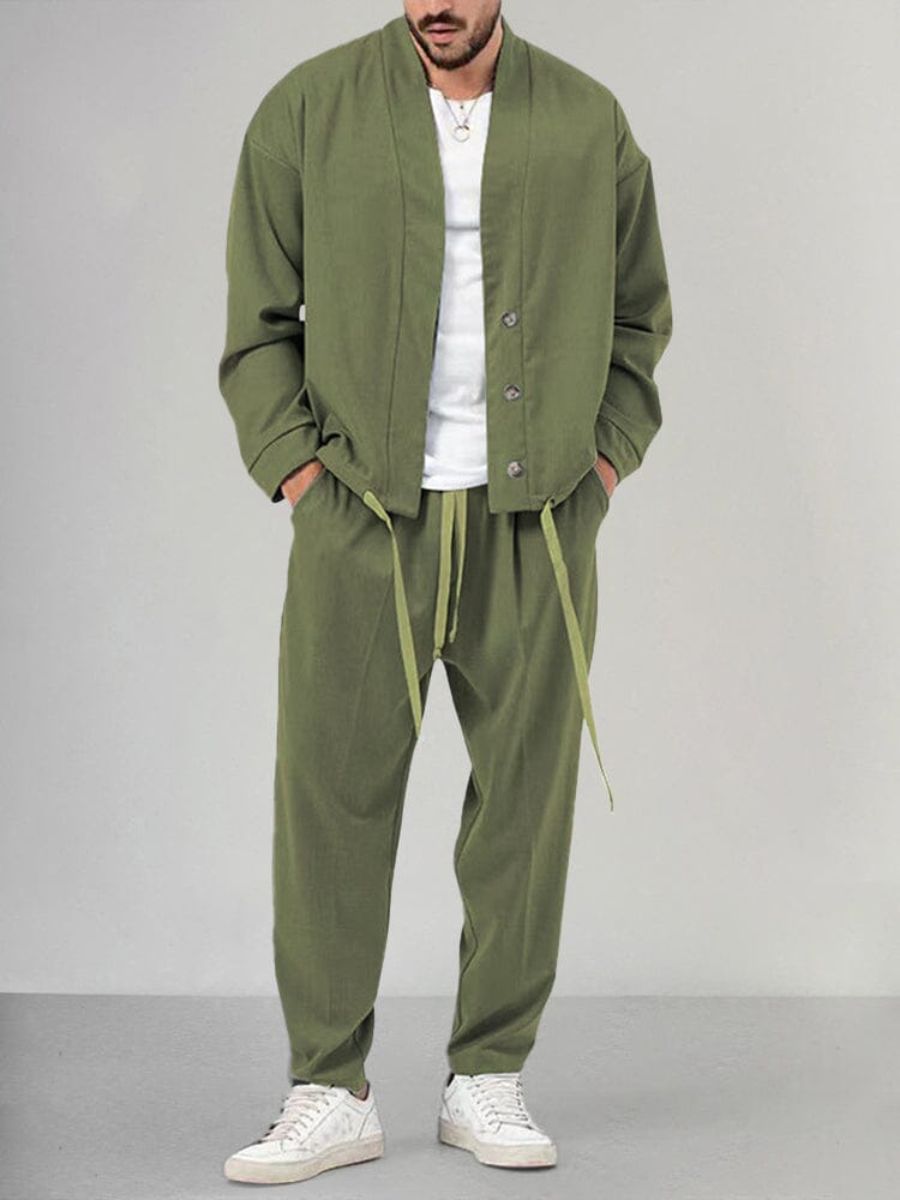 Casual Kimono Co-ord Set | Relaxed Fit & East-Influence | Zen Streetwear