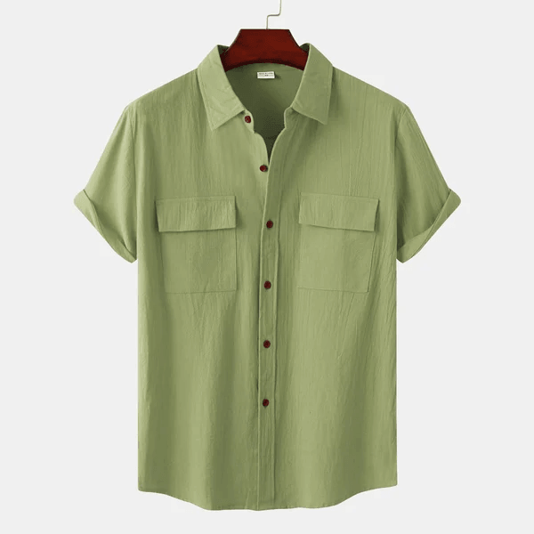 Basic Short Sleeve Shirt for Men | Casual Classic | Effortless Summer Staple