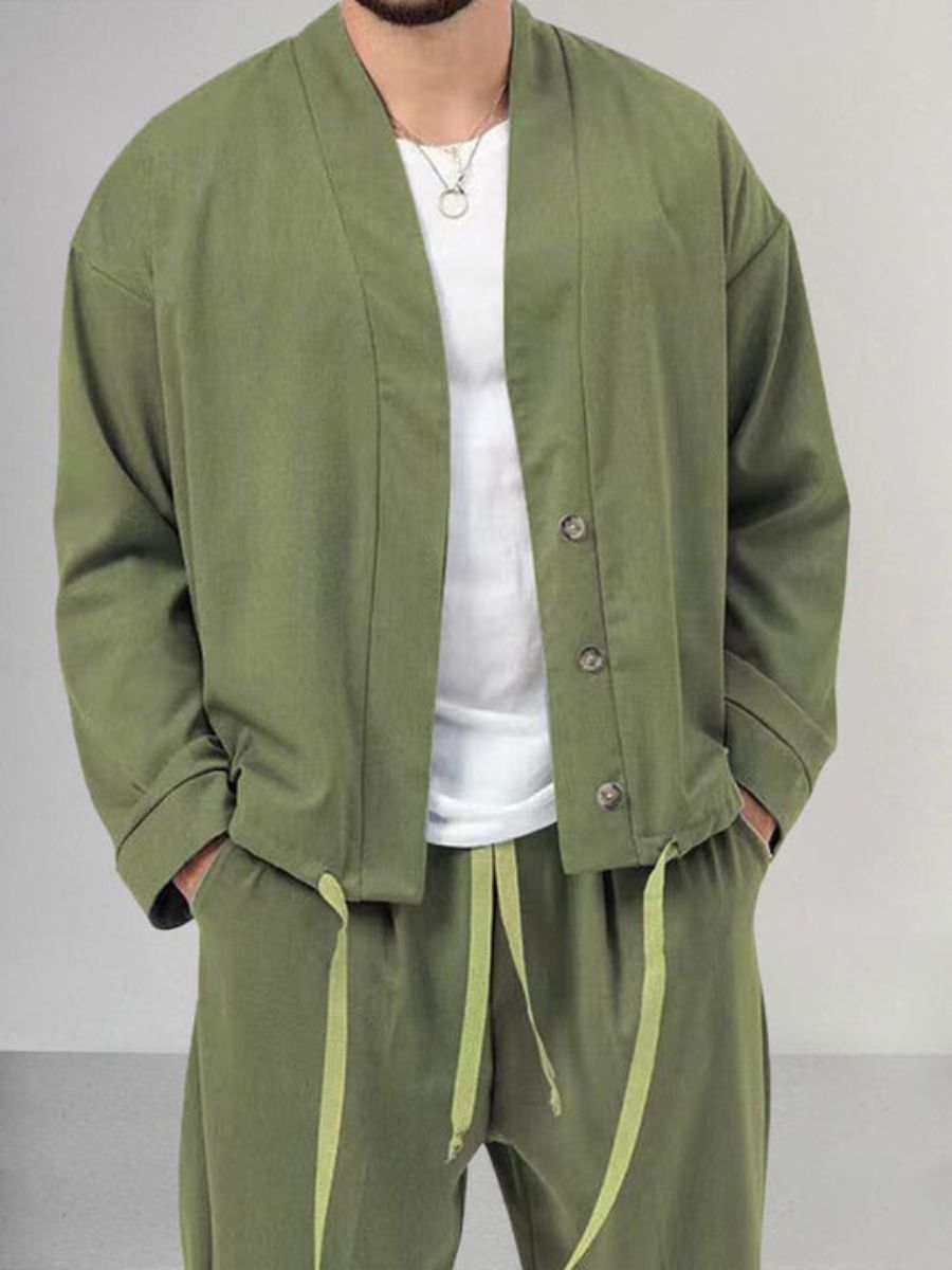 Casual Kimono Co-ord Set | Relaxed Fit & East-Influence | Zen Streetwear