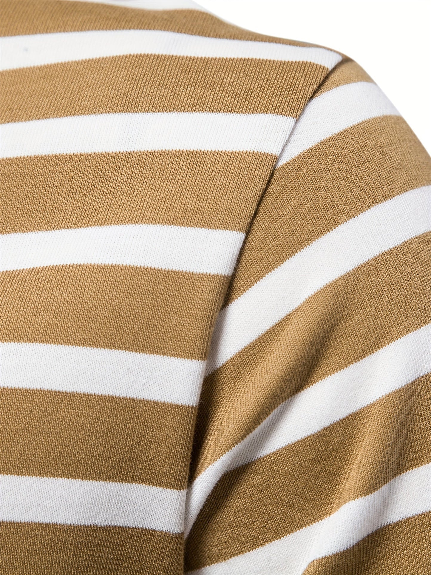 Striped Crew Neck Sweater | Retro Knit | Casual & Comfortable
