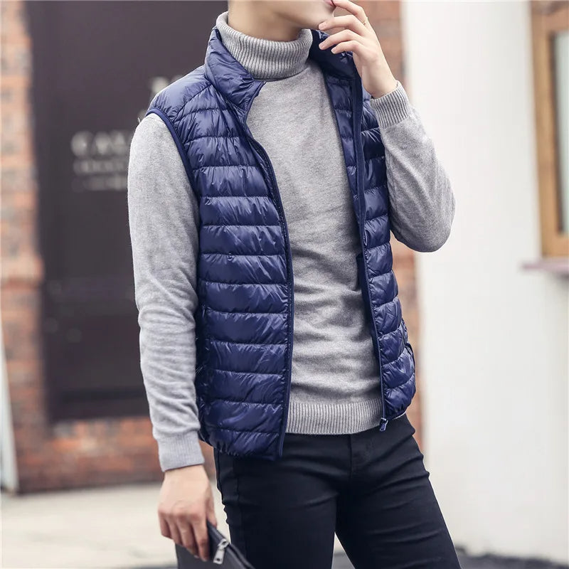 Padded Vest for Men | Ultralight & Warm | Outdoor Casual Layer