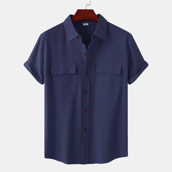 Basic Short Sleeve Shirt for Men | Casual Classic | Effortless Summer Staple