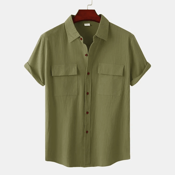 Basic Short Sleeve Shirt for Men | Casual Classic | Effortless Summer Staple