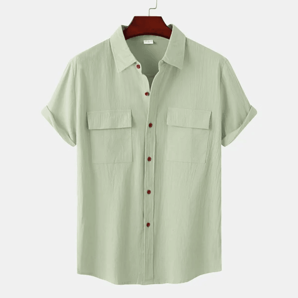 Basic Short Sleeve Shirt for Men | Casual Classic | Effortless Summer Staple