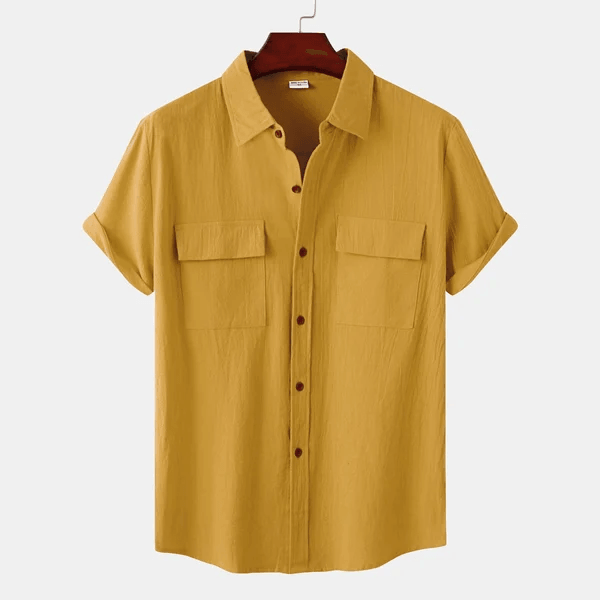 Basic Short Sleeve Shirt for Men | Casual Classic | Effortless Summer Staple