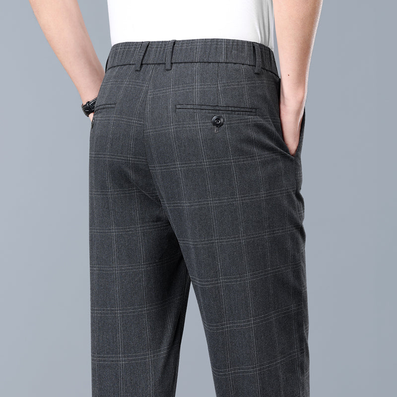 Slim Fit Dress Trousers for Men | Tailored Comfort | Elegant Slim Silhouette