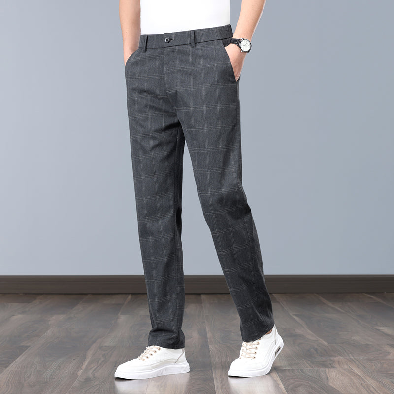 Slim Fit Dress Trousers for Men | Tailored Comfort | Elegant Slim Silhouette
