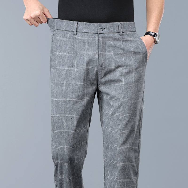Slim Fit Dress Trousers for Men | Tailored Comfort | Elegant Slim Silhouette