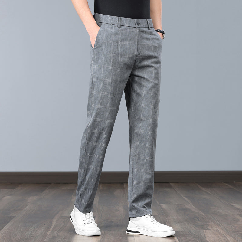 Slim Fit Dress Trousers for Men | Tailored Comfort | Elegant Slim Silhouette
