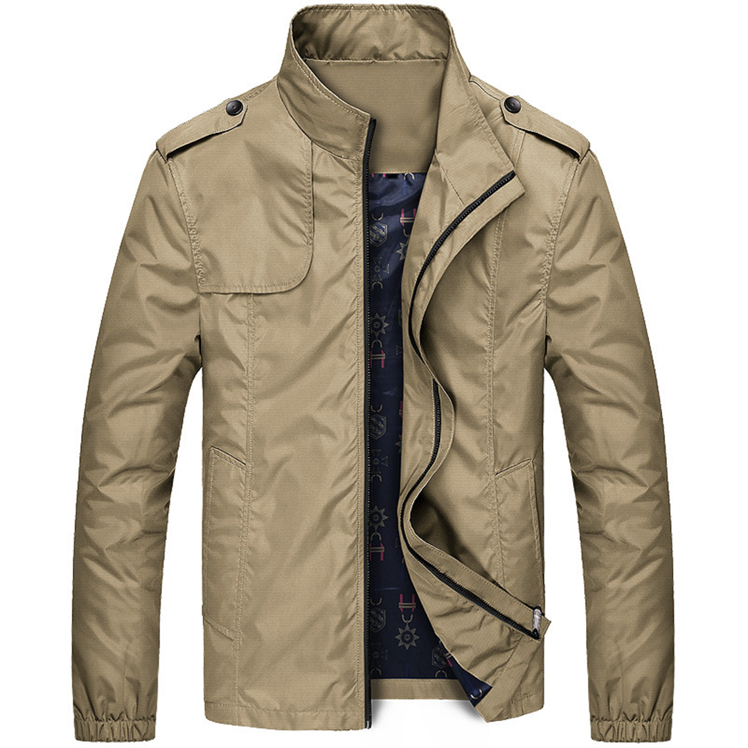 Men’s Outdoor Jacket | Windproof & Lightweight | Urban Casual Look