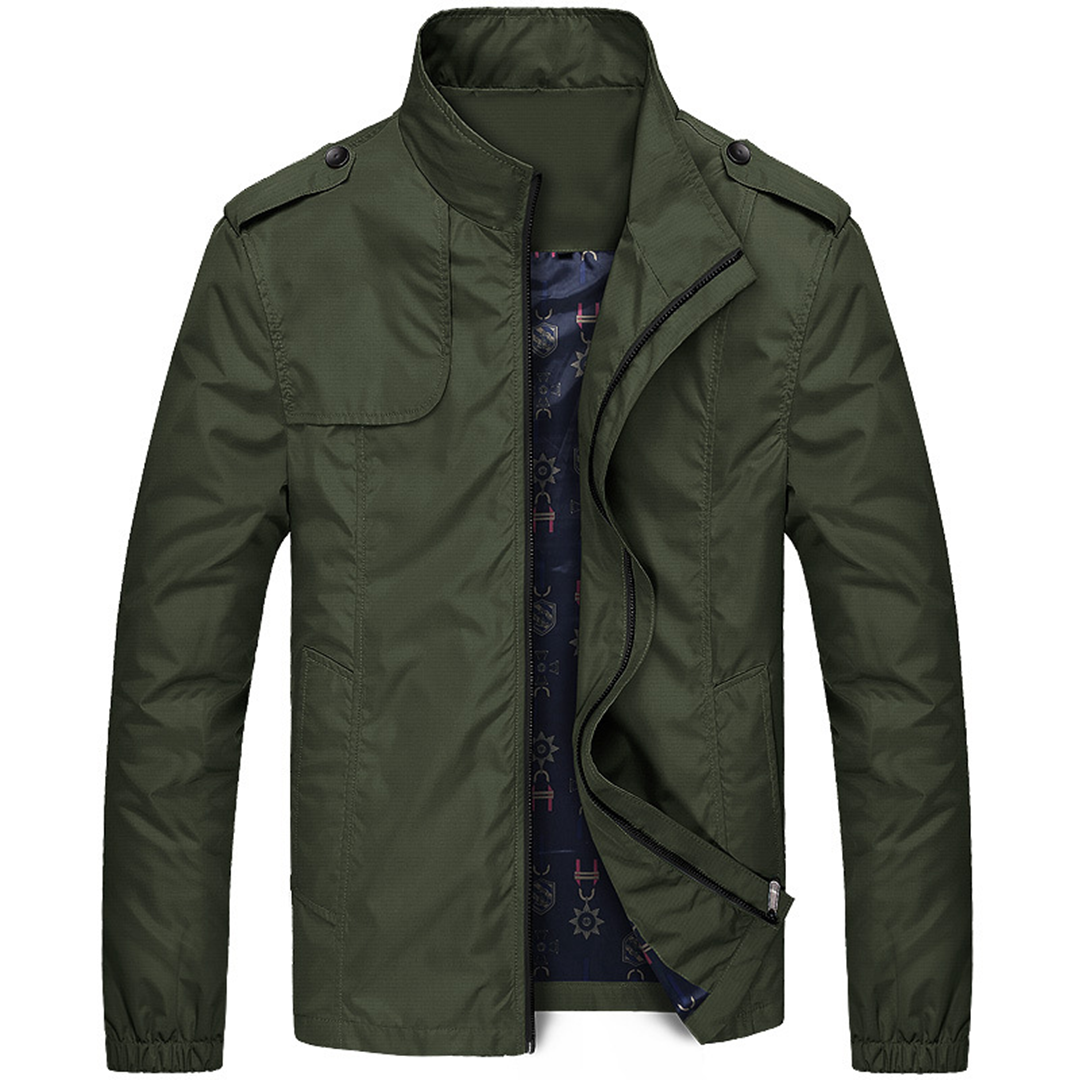 Men’s Outdoor Jacket | Windproof & Lightweight | Urban Casual Look