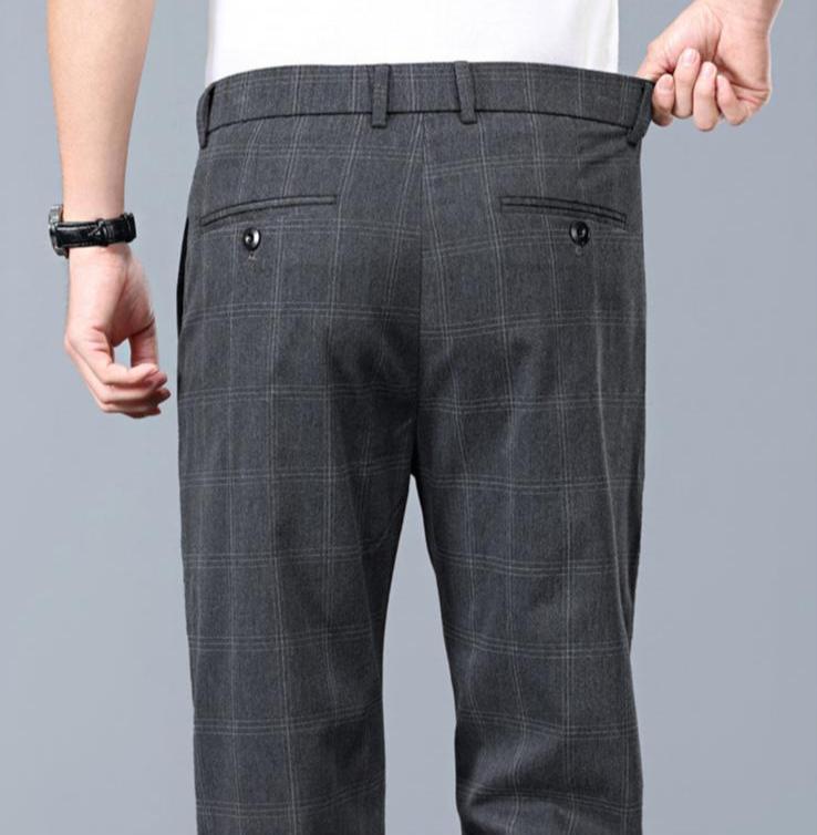 Slim Fit Dress Trousers for Men | Tailored Comfort | Elegant Slim Silhouette
