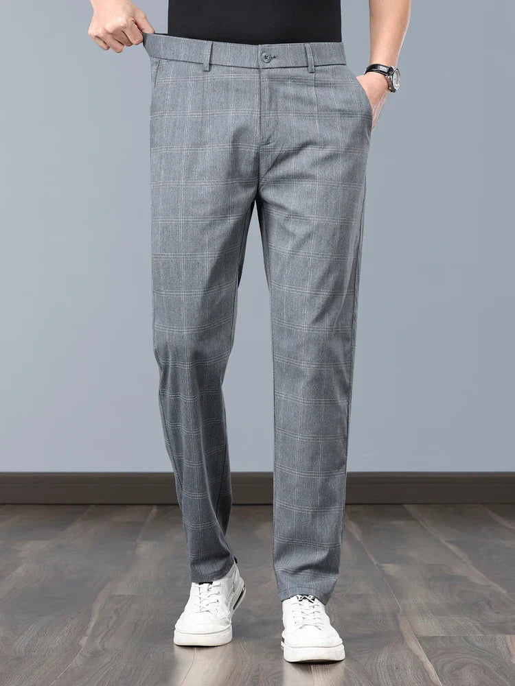 Slim Fit Dress Trousers for Men | Tailored Comfort | Elegant Slim Silhouette