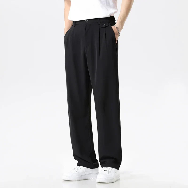 Relaxed Fit Dress Trousers | Tailored Comfort | Smart Everyday Wear