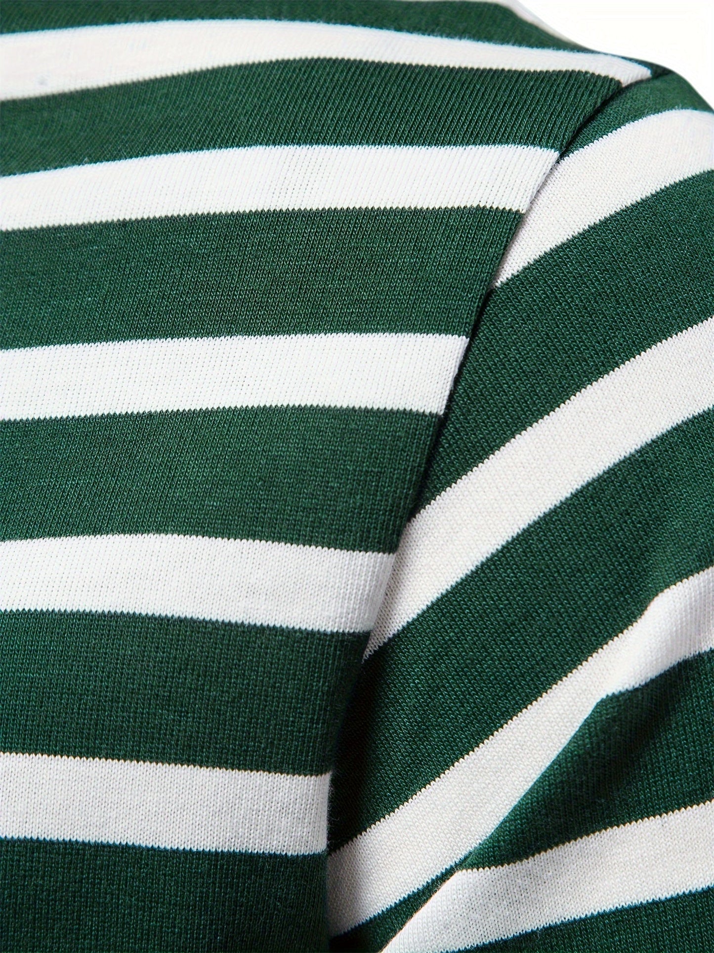 Striped Crew Neck Sweater | Retro Knit | Casual & Comfortable