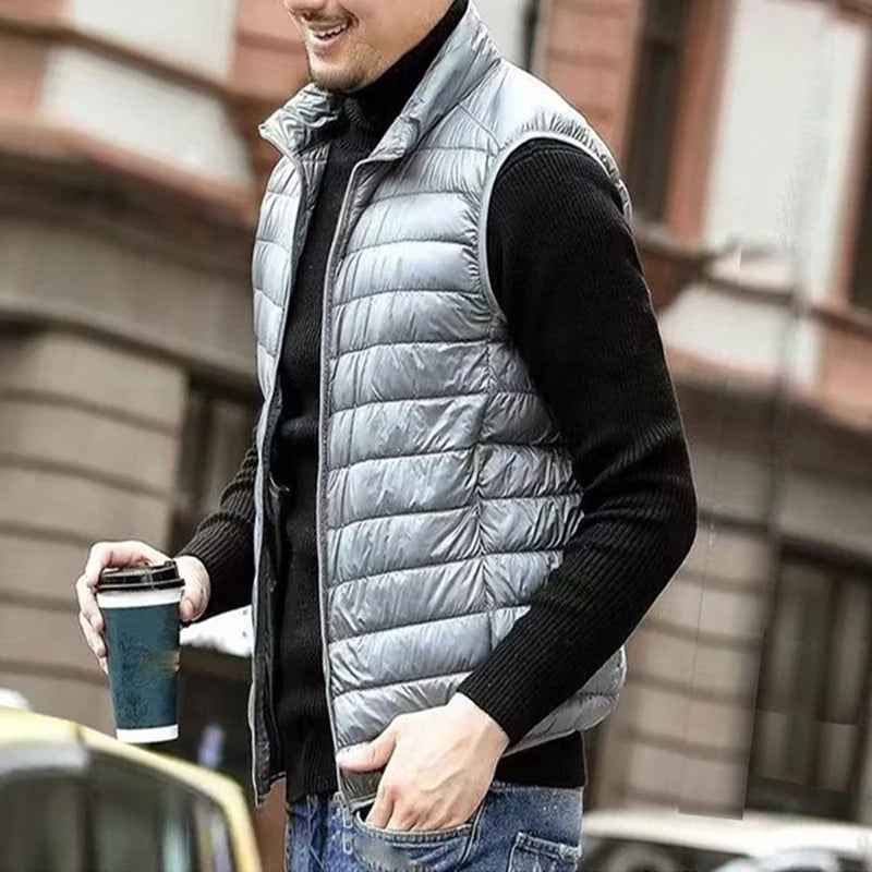 Padded Vest for Men | Ultralight & Warm | Outdoor Casual Layer