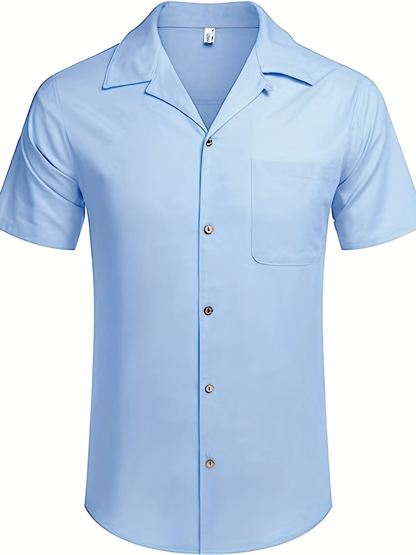 Men’s Camp Collar Shirt | Resort Style | Summer Casual Chic