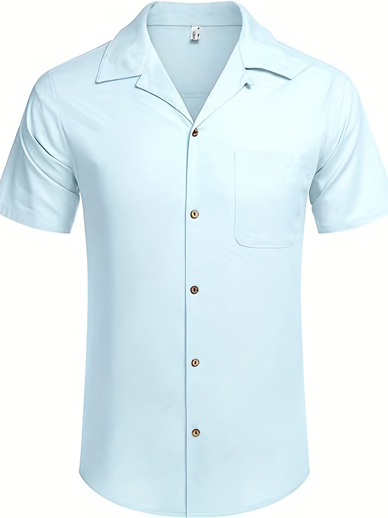 Men’s Camp Collar Shirt | Resort Style | Summer Casual Chic