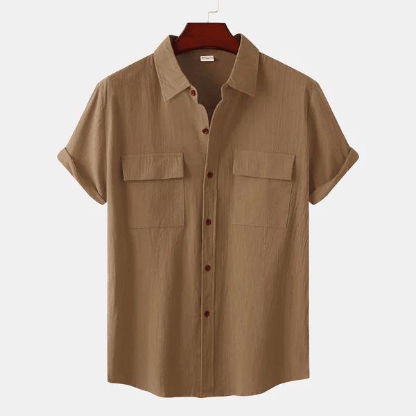 Basic Short Sleeve Shirt for Men | Casual Classic | Effortless Summer Staple