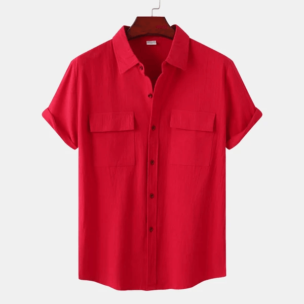 Basic Short Sleeve Shirt for Men | Casual Classic | Effortless Summer Staple