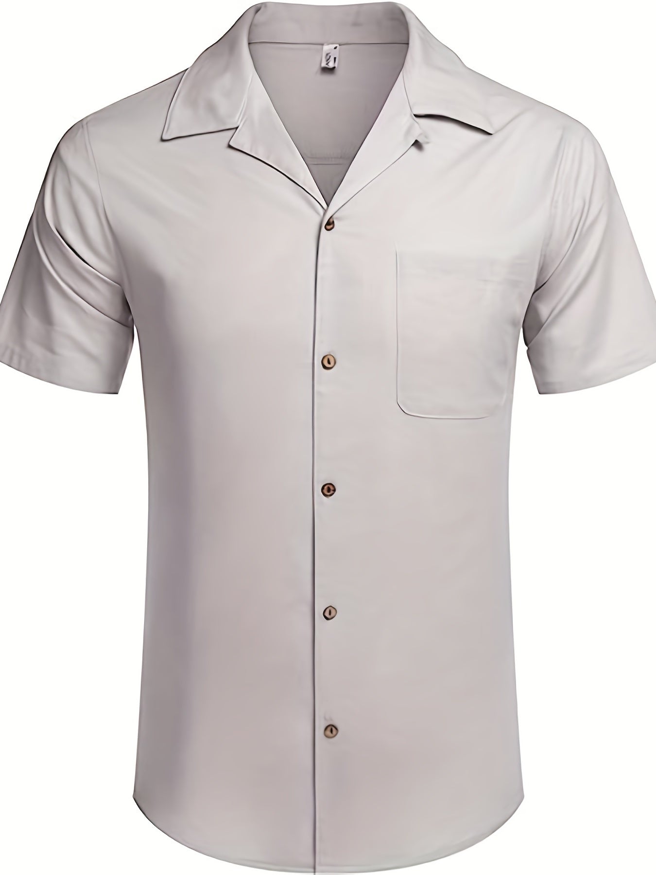Men’s Camp Collar Shirt | Resort Style | Summer Casual Chic
