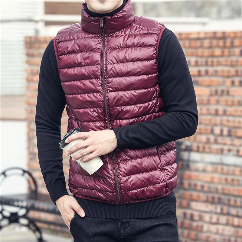 Padded Vest for Men | Ultralight & Warm | Outdoor Casual Layer