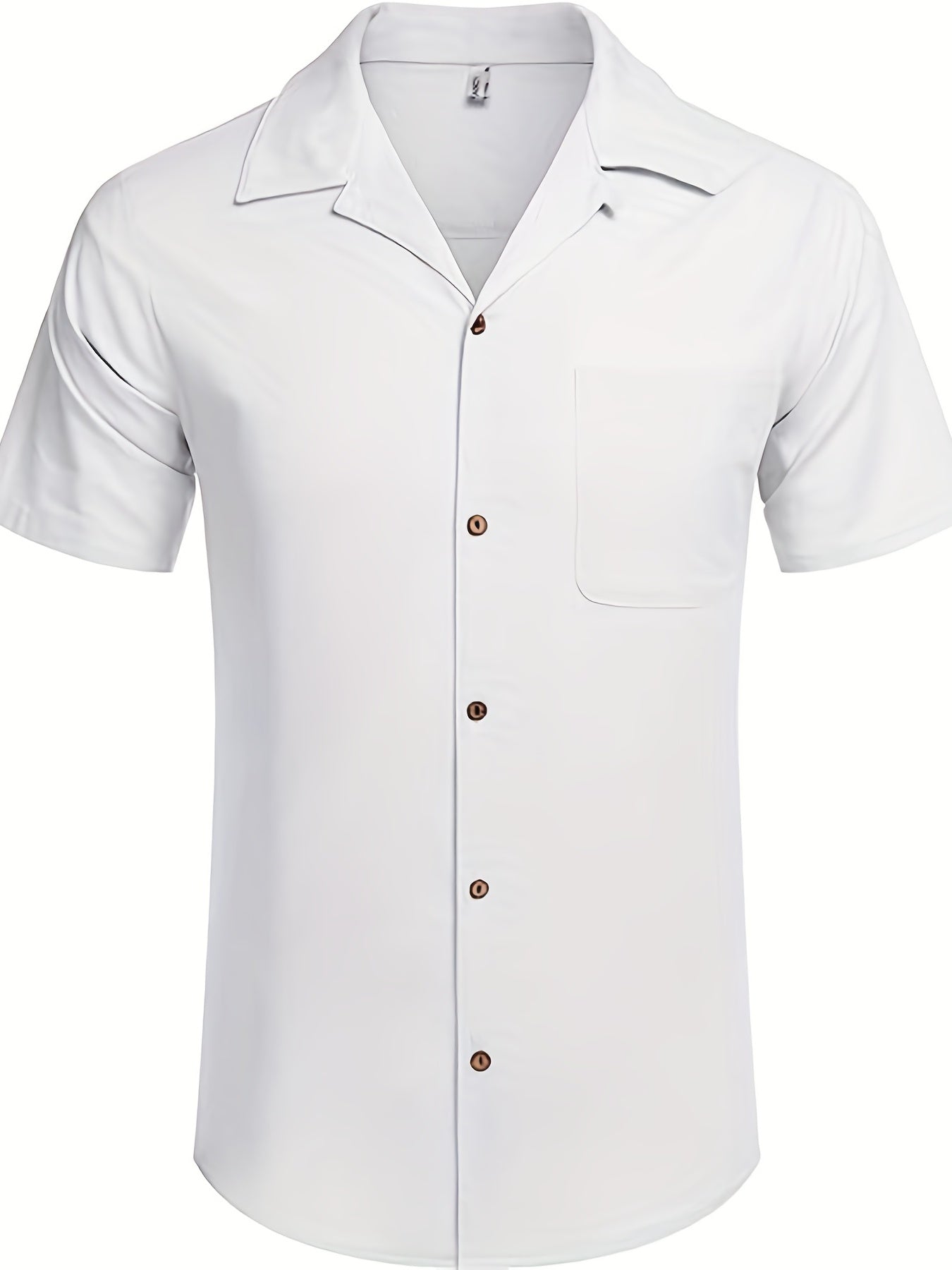 Men’s Camp Collar Shirt | Resort Style | Summer Casual Chic