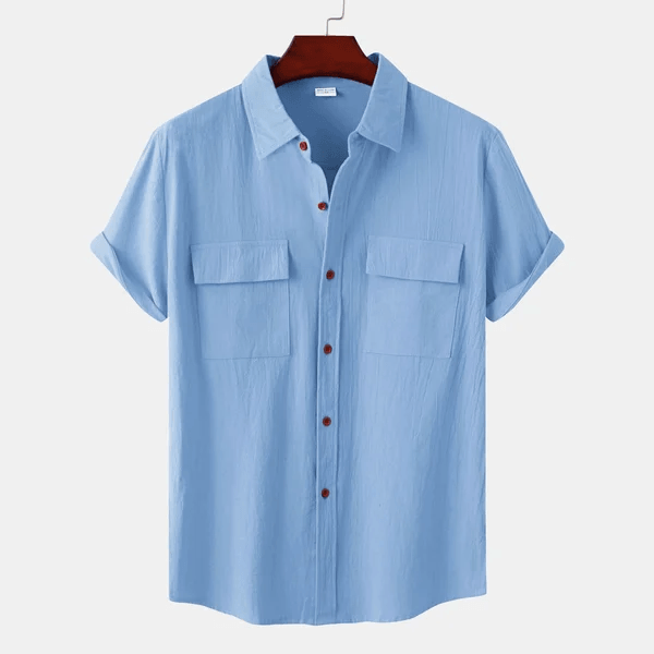 Basic Short Sleeve Shirt for Men | Casual Classic | Effortless Summer Staple