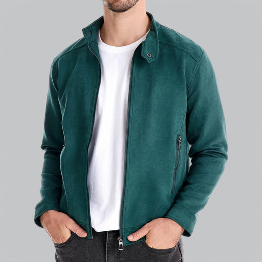 Bomber Jacket with Contrast Sleeves | Streetwear Look | Casual Essential