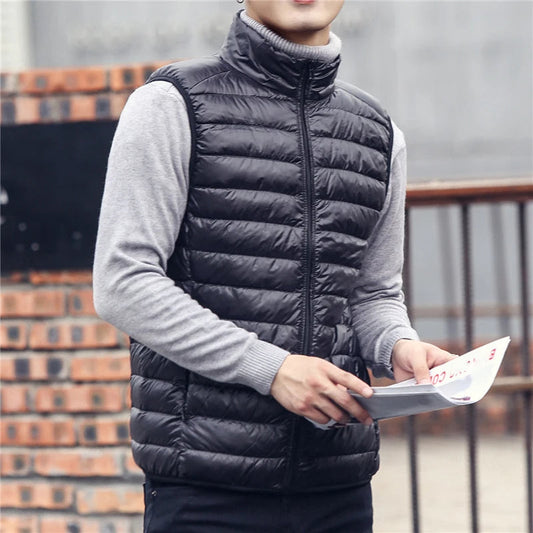 Padded Vest for Men | Ultralight & Warm | Outdoor Casual Layer